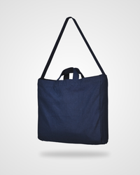 Navy Blue TØTE Bag | Stitched