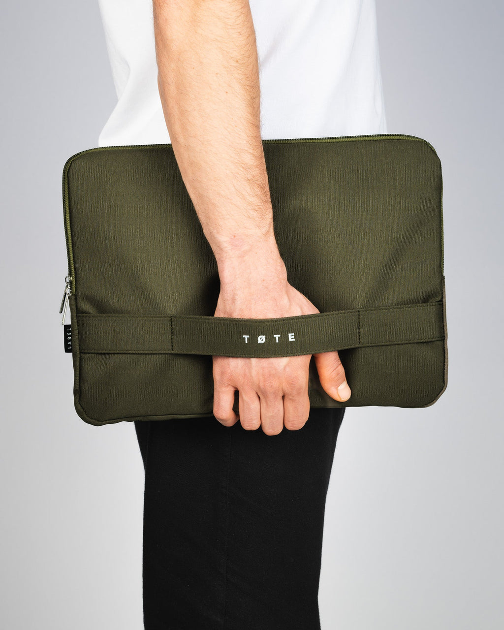 Khaki Green Laptop Sleeve 13"