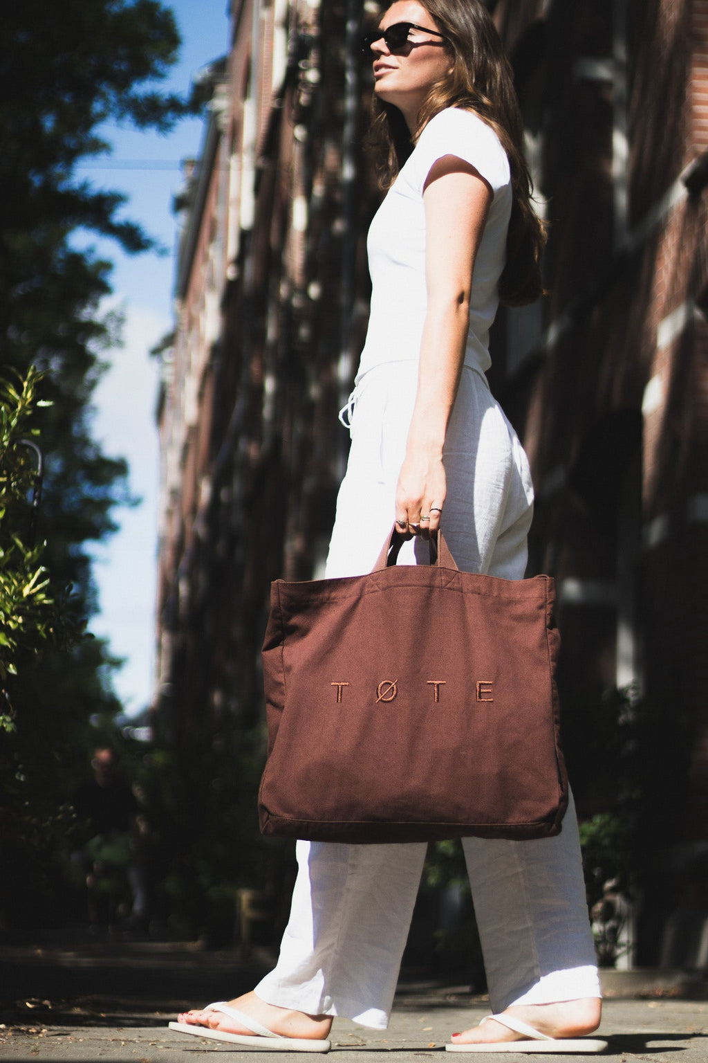 Brown TØTE Bag | Stitched