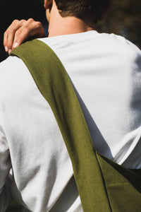 Wide-Strap TØTE Bag | Khaki Green