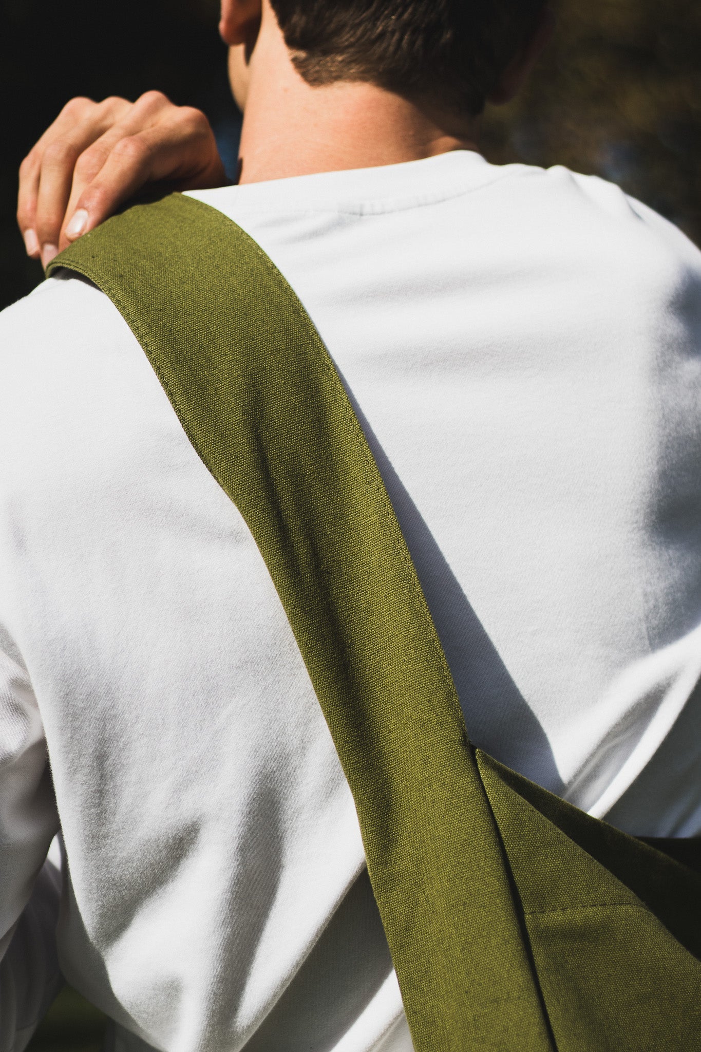 Wide-Strap TØTE Bag | Khaki Green
