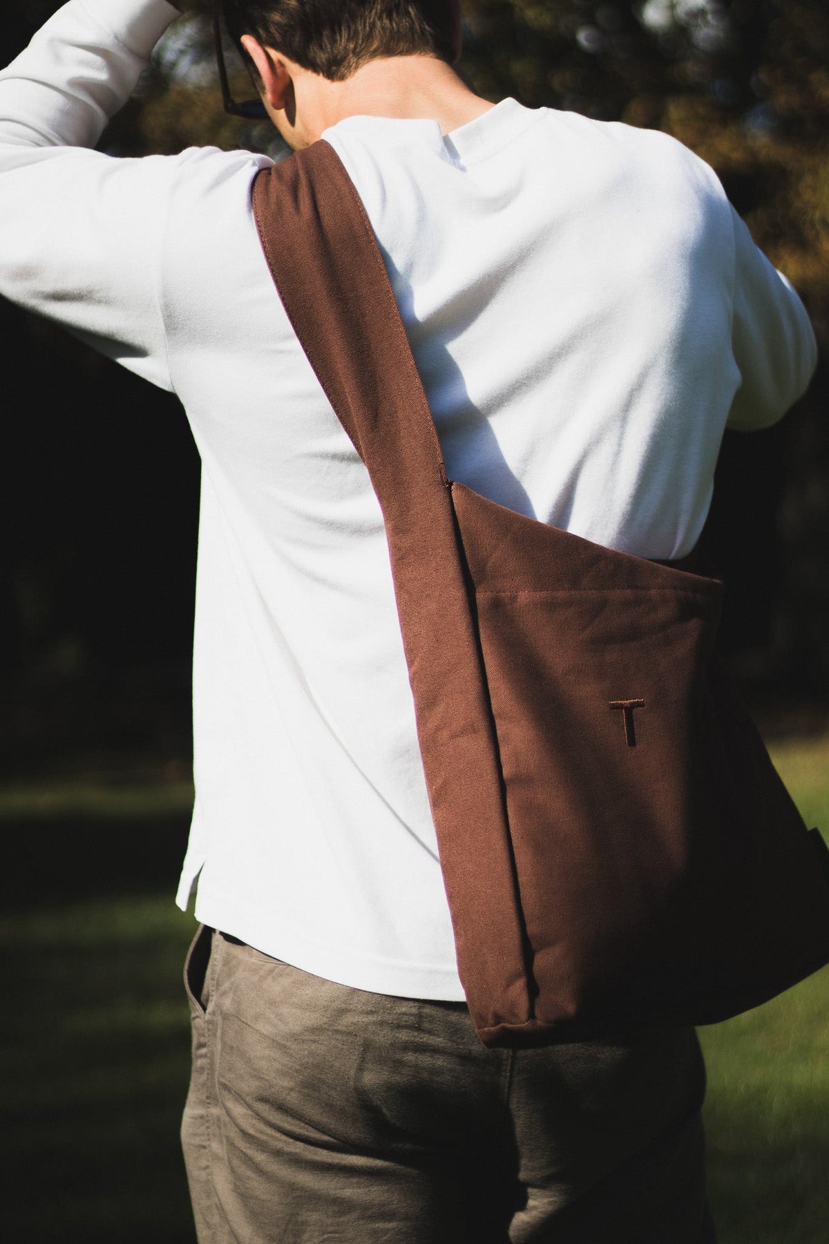 Wide-Strap TØTE Bag | Brown