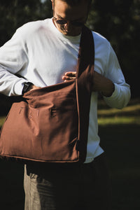 Wide-Strap TØTE Bag | Brown