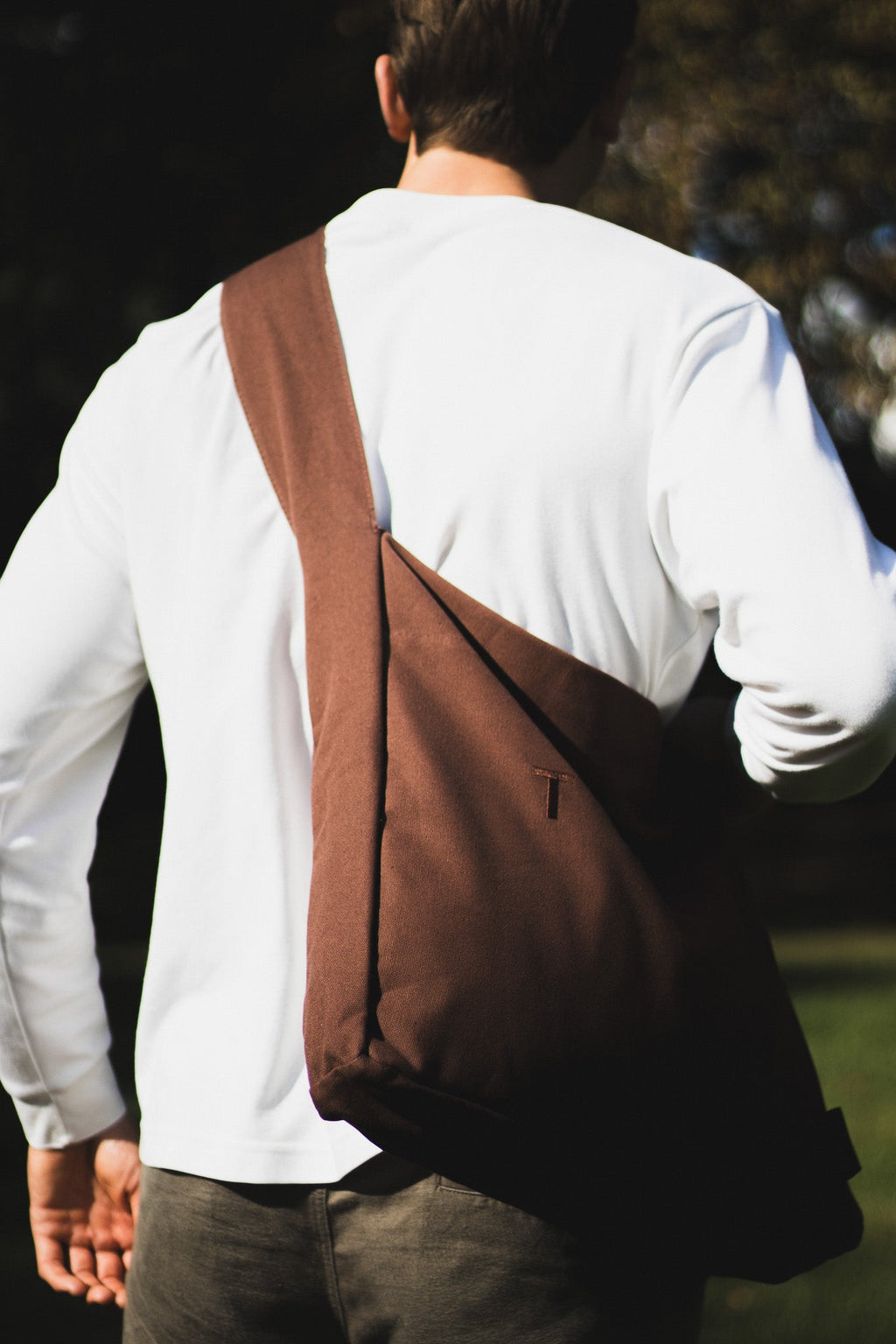 Wide-Strap TØTE Bag | Brown