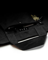 Black TØTE Bag | Stitched