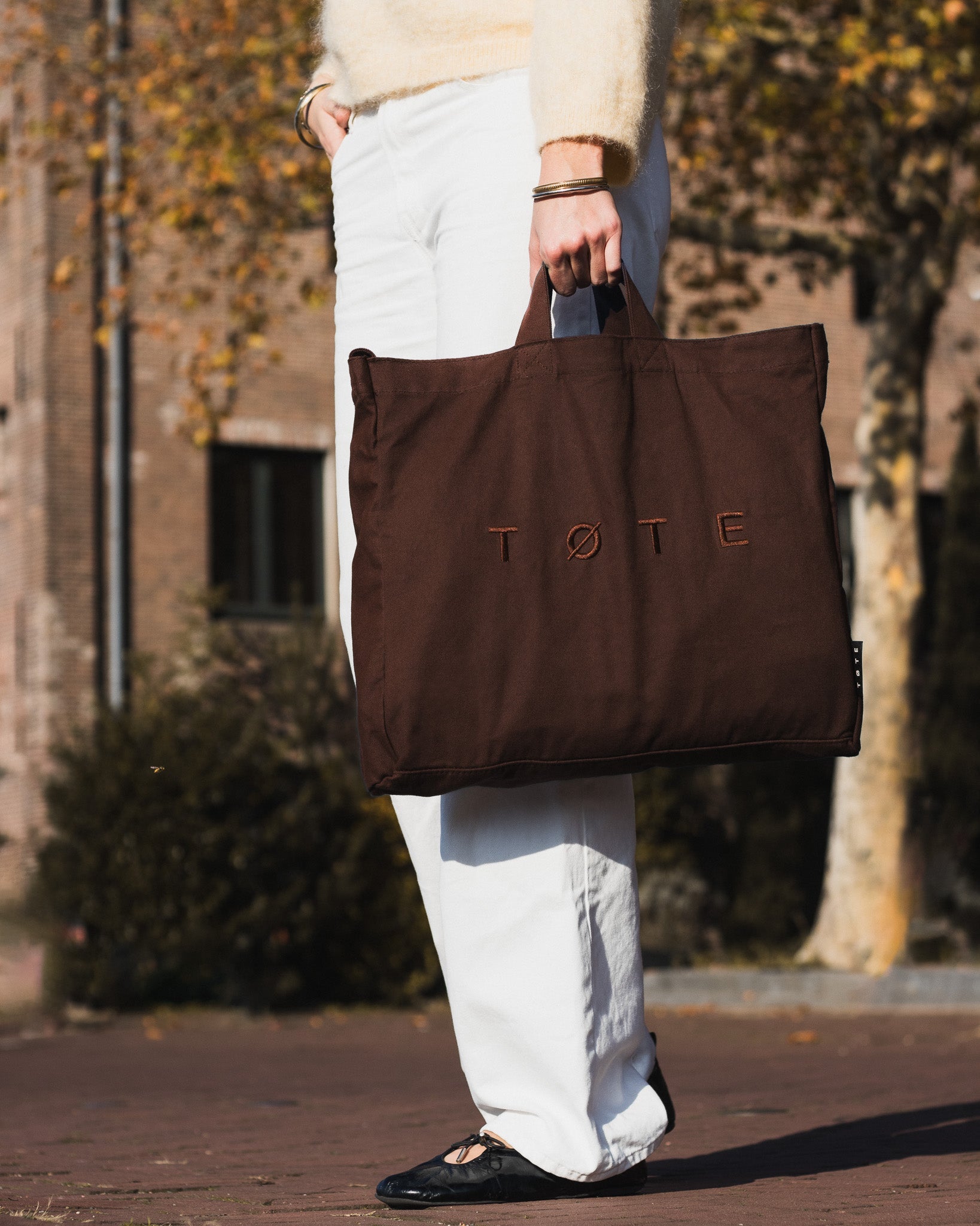 Brown TØTE Bag | Stitched