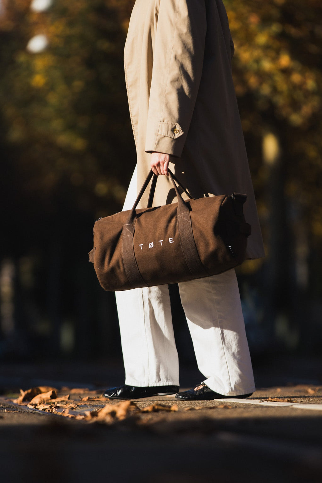 Brown Duffel Bag