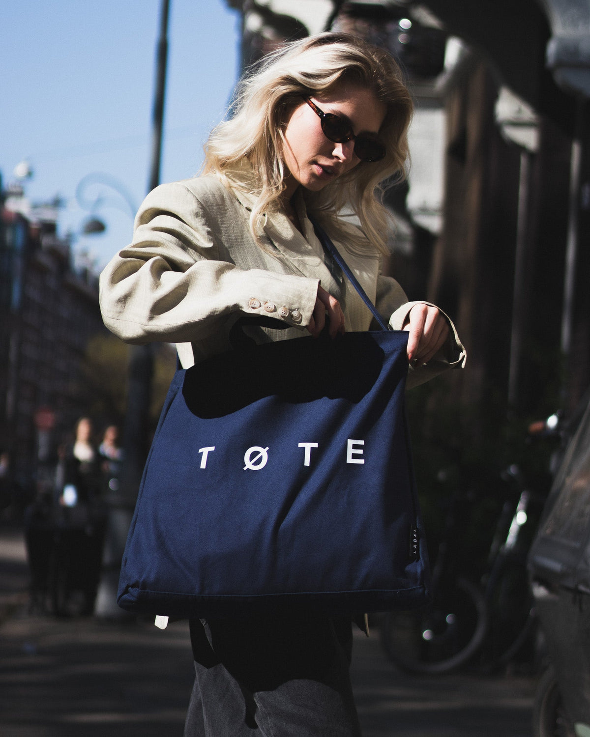 Navy Blue TØTE Bag