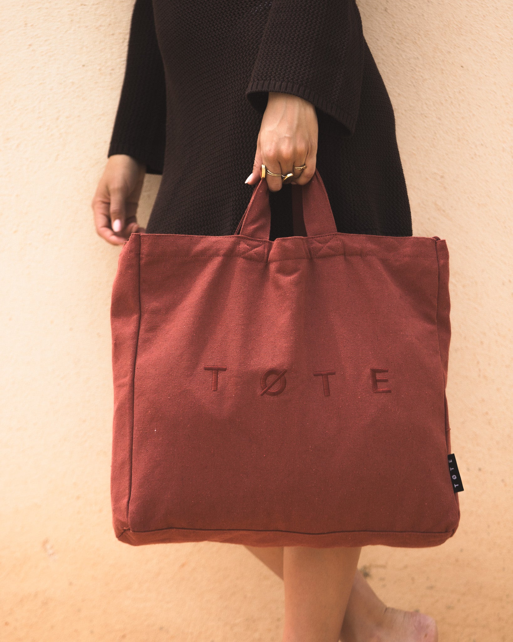 Terracotta TØTE Bag | Stitched