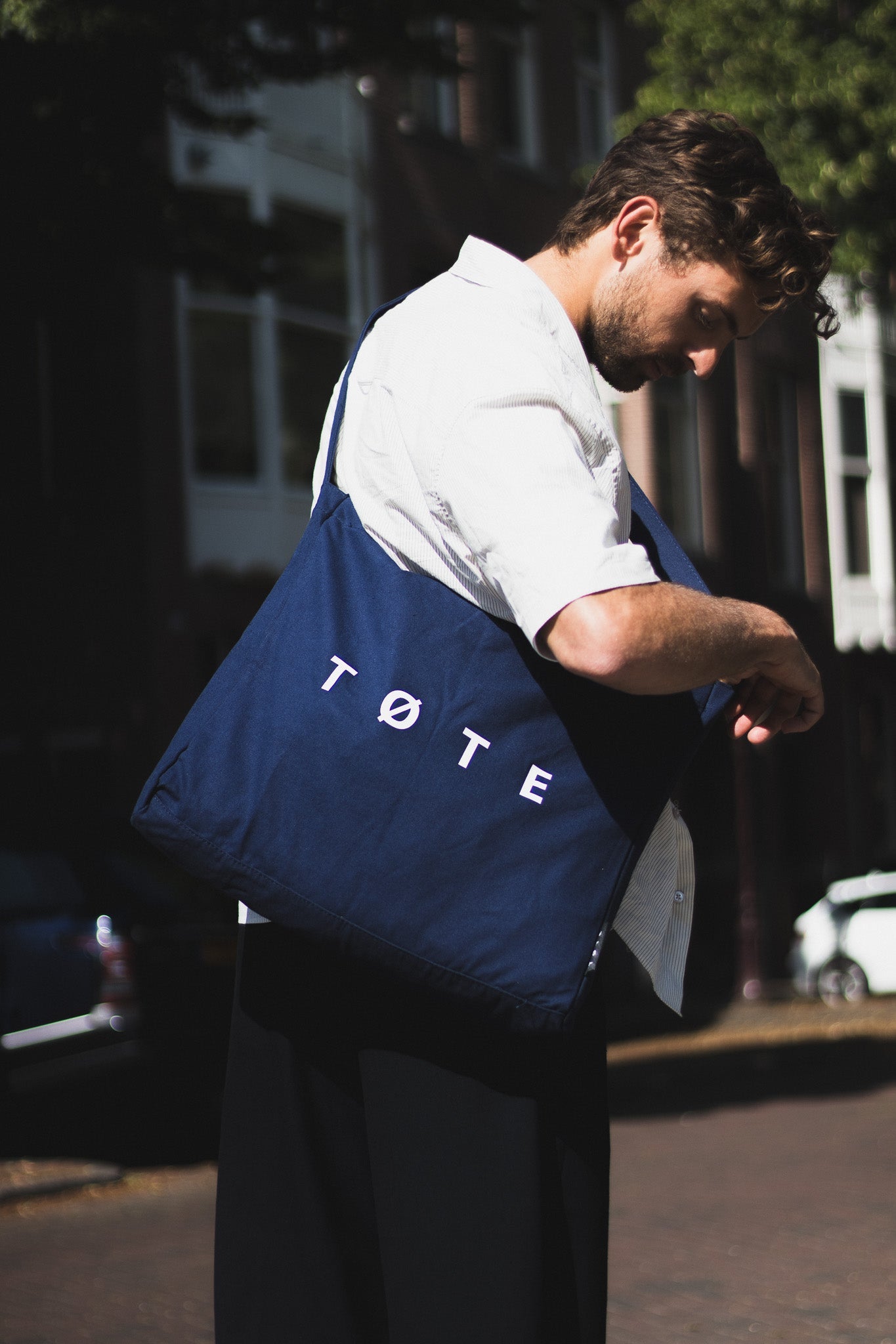 Navy Blue TØTE Bag