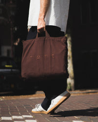 Brown TØTE Bag | Stitched