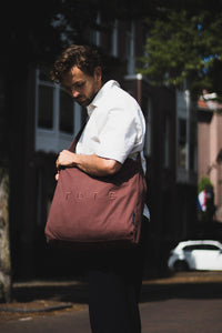 Brown TØTE Bag | Stitched