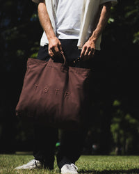 Brown TØTE Bag | Stitched