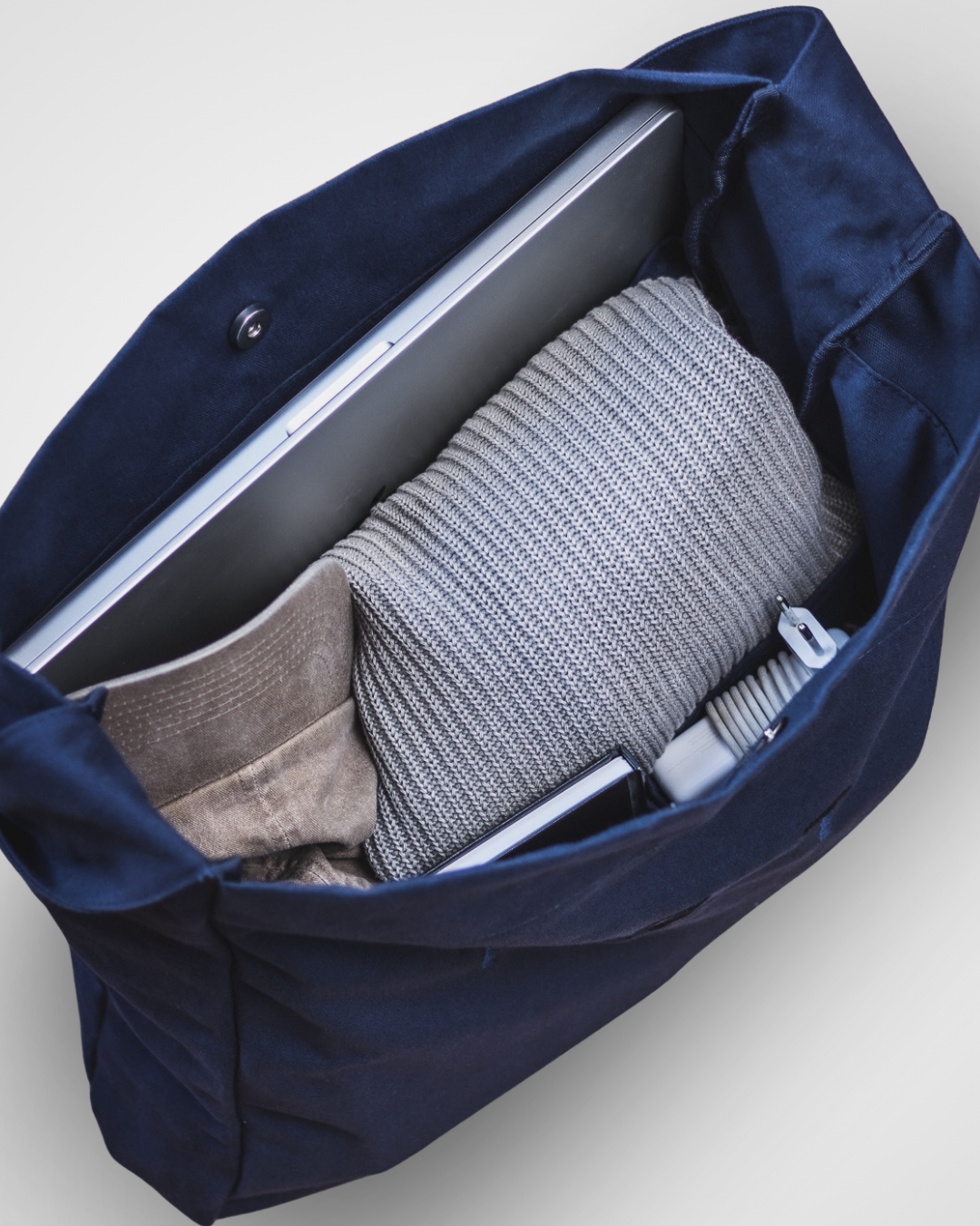 Wide-Strap TØTE Bag | Khaki Green