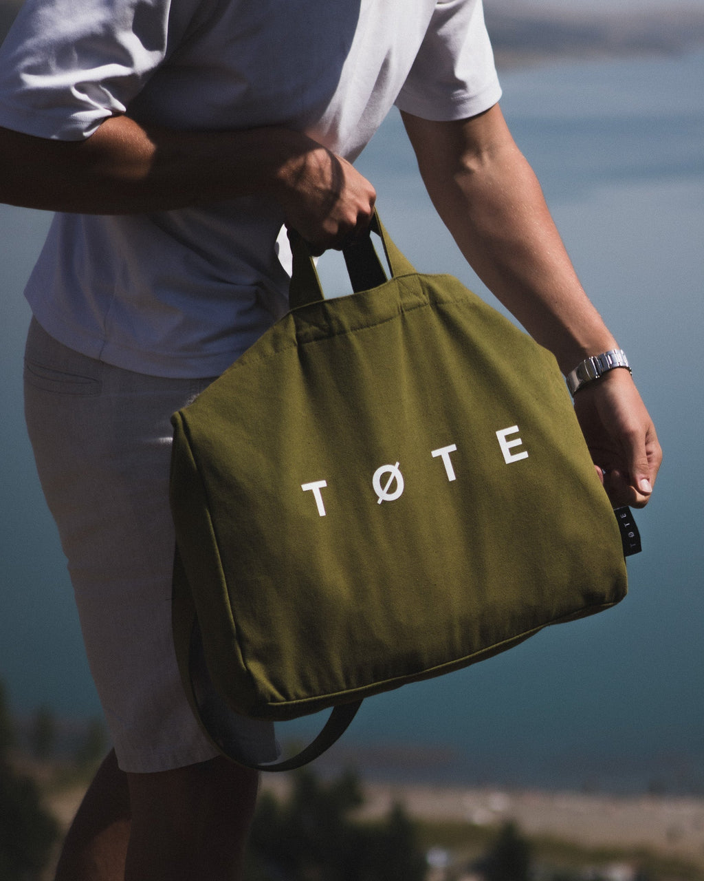 Khaki Green TØTE Bag